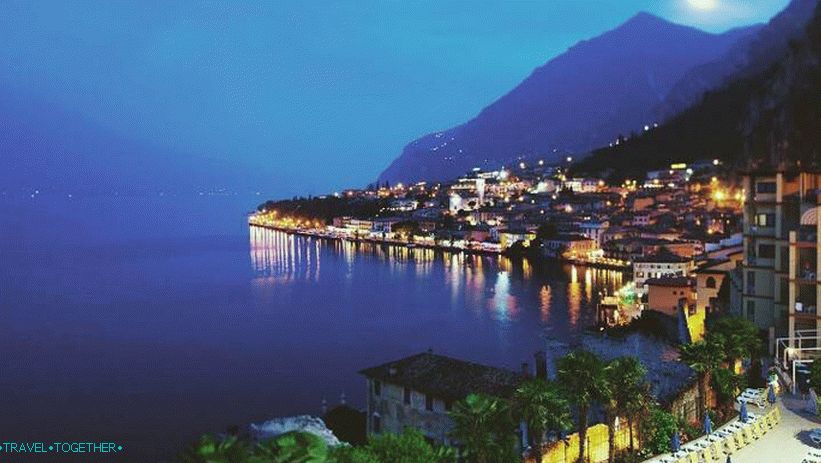 Night on Lake Garda