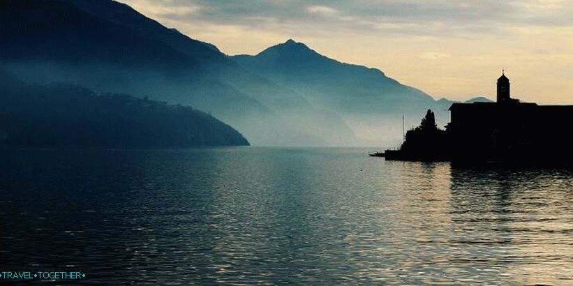 Fog on Lake Como