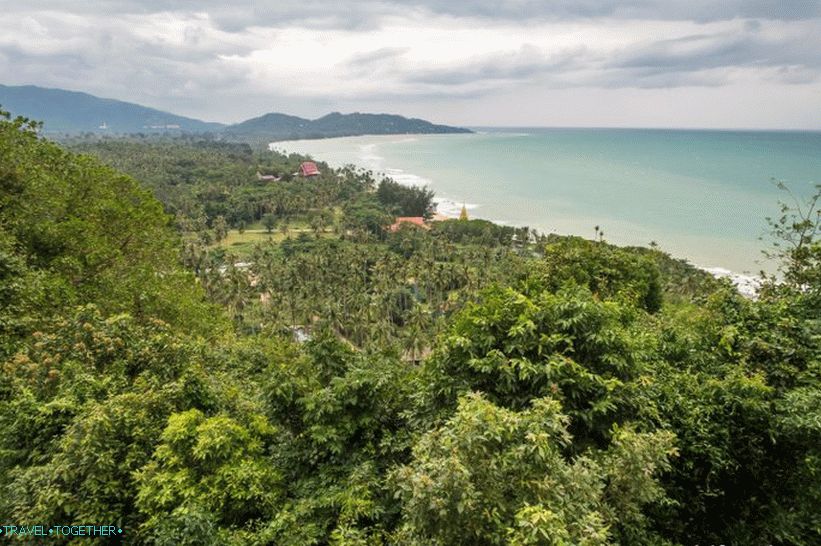 View of Naha and Lamai