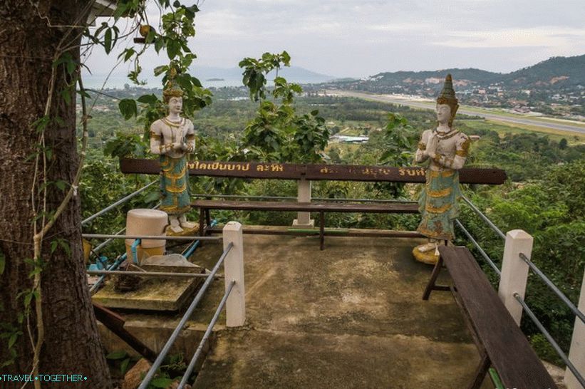 View towards Bang Rak, you can see the runway