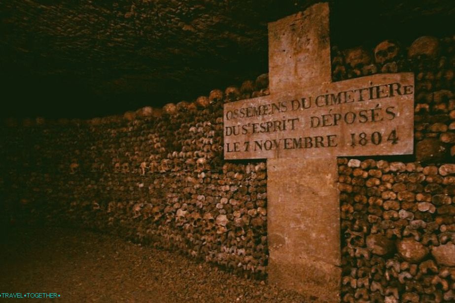 Parisian catacombs