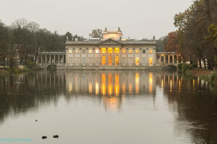 Lazenkov Palace, or Palace on the Water
