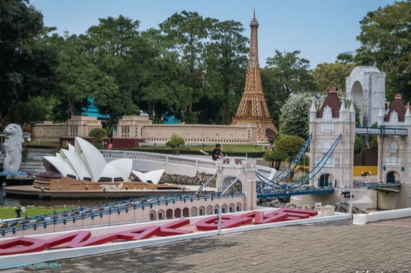 Mini Siam Park in Pattaya - the world's mini sights