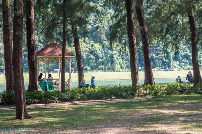 Nai Harn Park in Phuket near Nai Harn Beach