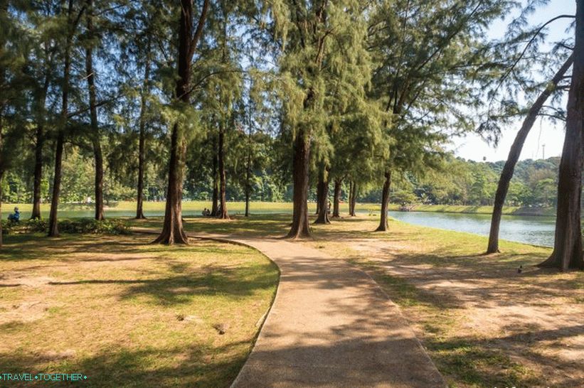 Nai Harn Park in Phuket near Nai Harn Beach