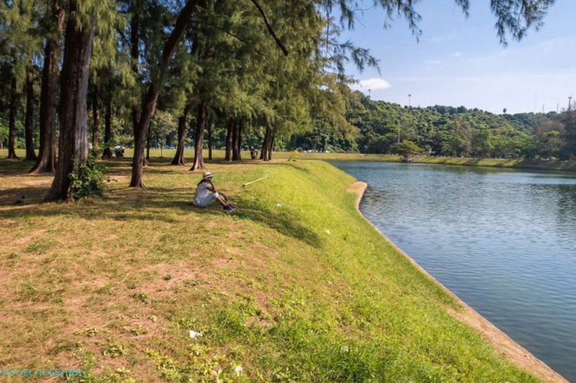 Nai Harn Park in Phuket near Nai Harn Beach