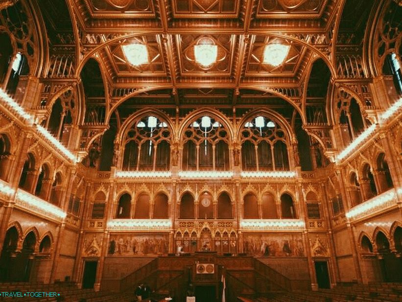 Interior of Parliament