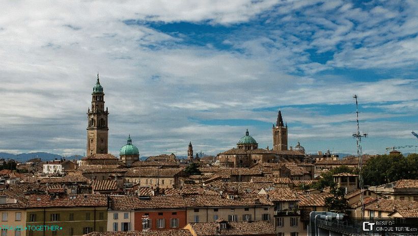 Panorama of Parma