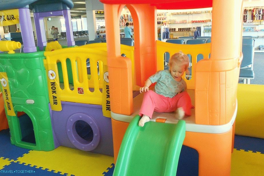 Kids Corner at Don Muang Airport (Bangkok)