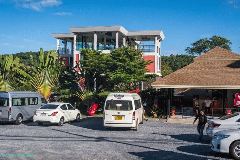 Upside down house in Phuket - entertainment for children and selfimanov