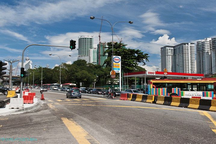 Heat and dazzling sun