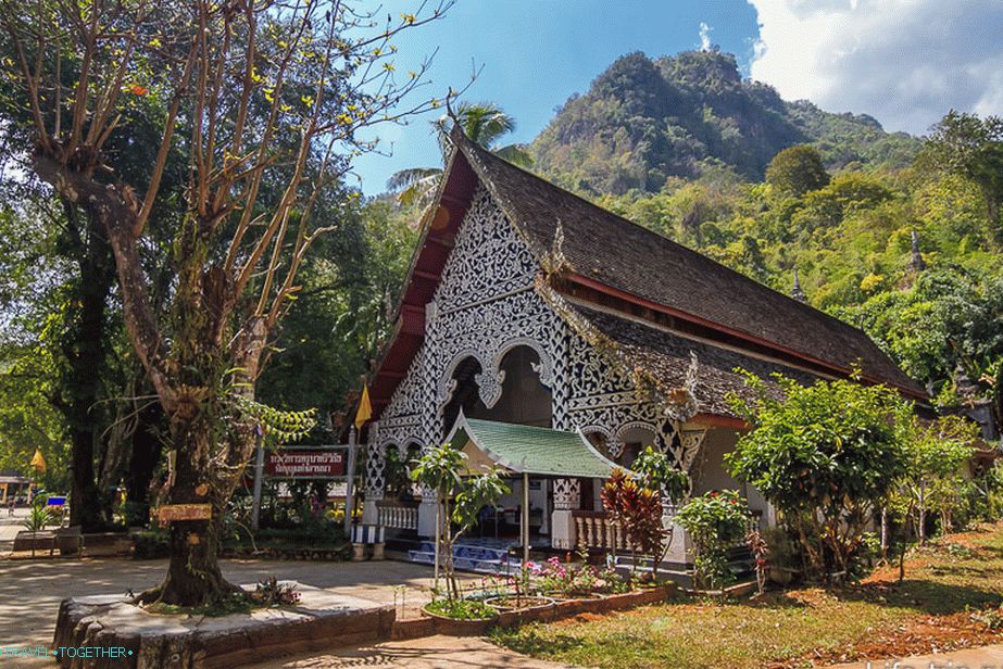 Modern temple in the style of Gzhel