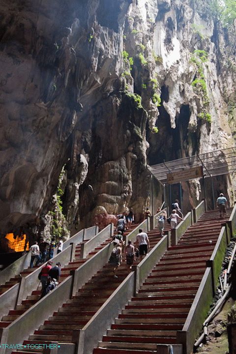 Inside the Batu Caves