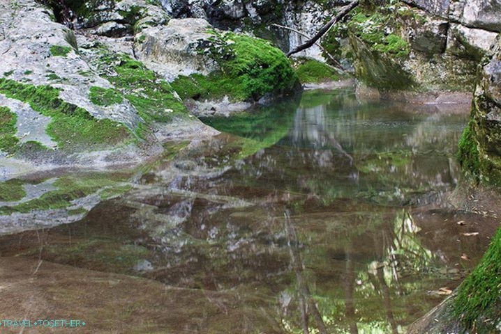 Grand Canyon of Crimea. Inside.