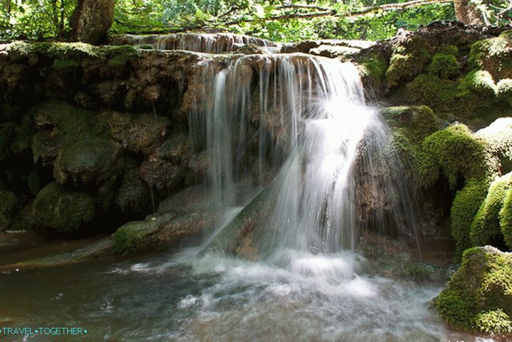 Near the waterfall Silver Jets