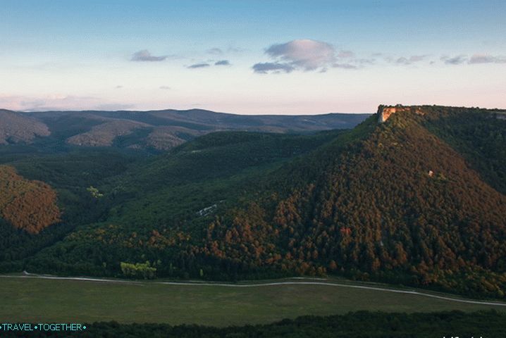 View of Mangup-Kale. Crimea.