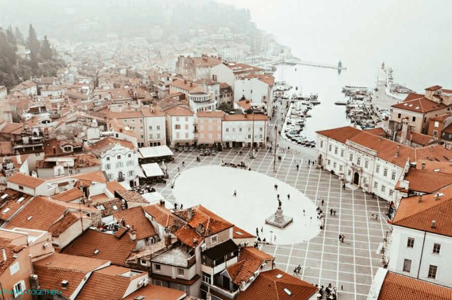 Fog in Piran