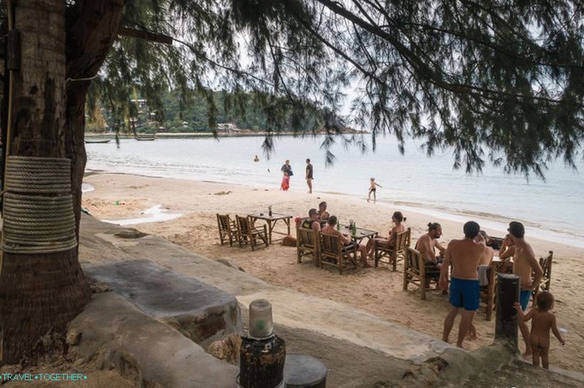 Beach Haad Salad (Haad Salad) - in search of silence on the beaches of Phangan