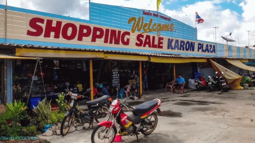 Shopping at Karon Beach in Phuket