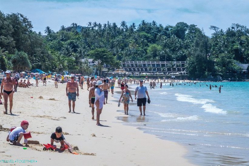 Karon Beach in Phuket (Karon Beach) - almost like Patong