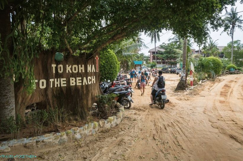 Mae Haad Beach - Pangan's Business Card