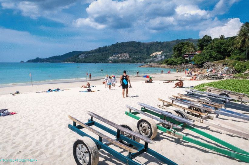 Patong Beach in Phuket is the noisiest