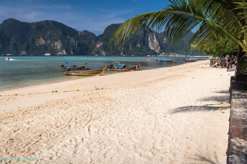 Thon Sai Beach - Phi Phi Don Island’s main beach