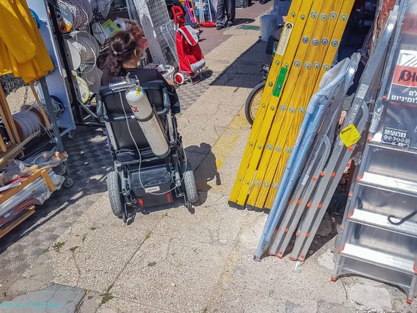 I constantly see wheelchairs on the streets