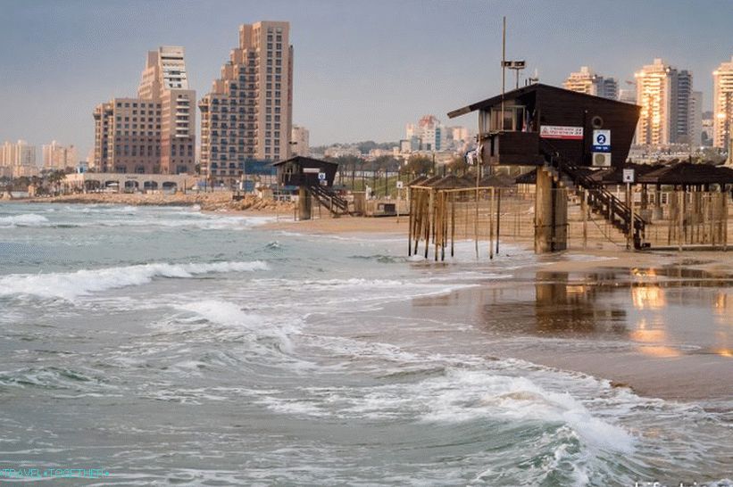 There is a sea in Israel