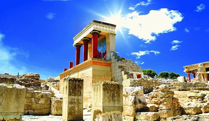 Knossos Palace on Crete