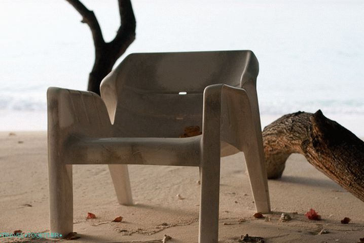 Kuramati Island. The Maldives.