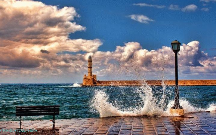 Weather in Crete in winter