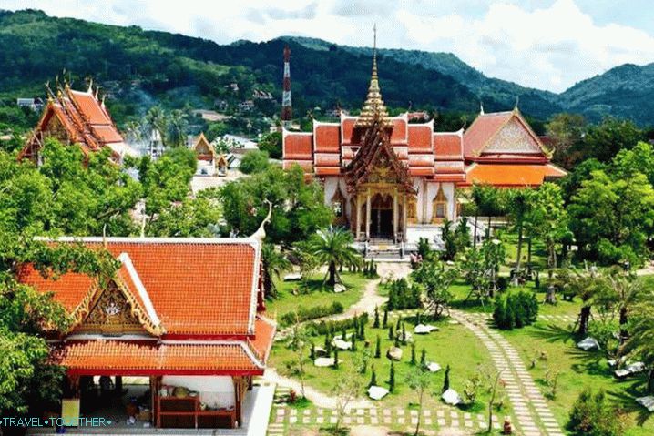 Weather in Phuket in December - Wat Chalong