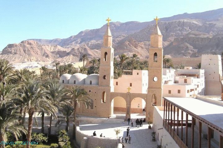 Weather in Hurghada in March - the Monastery of St. Anthony