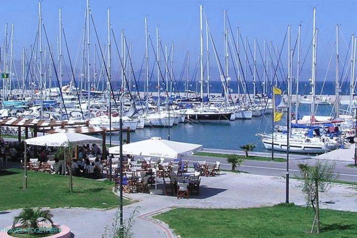 Weather on the island of Kos - seaport