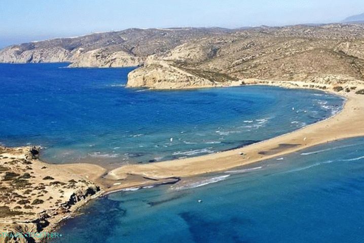 Rhodes, the Kiss of the Two Seas On Rhodes