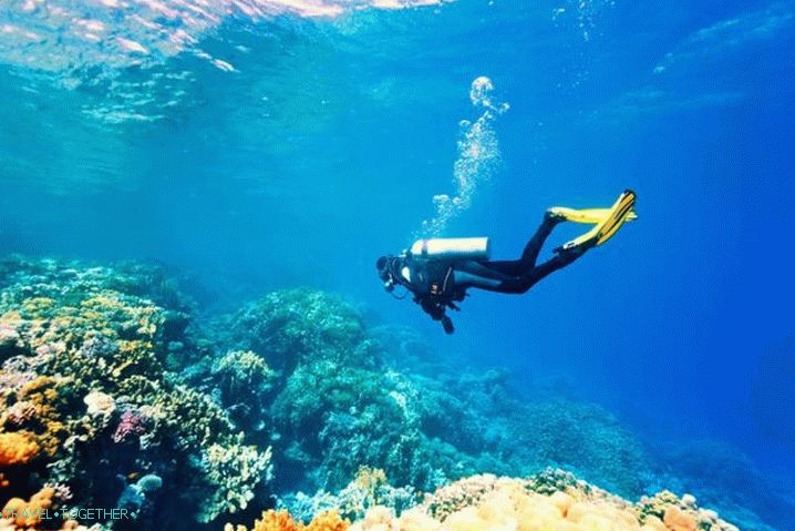 Weather in Crete in October - Diving in Crete