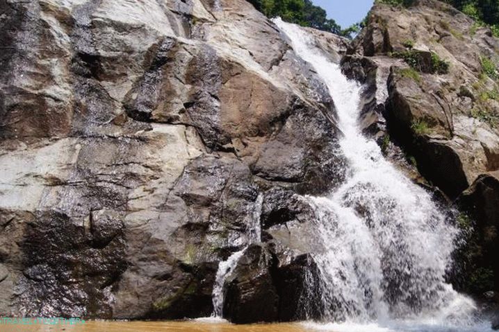 Weather on Samui in April - Hin Lat Waterfall