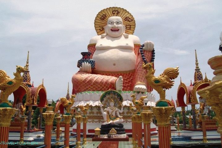 Weather in Samui in July - Wat plai laem 
