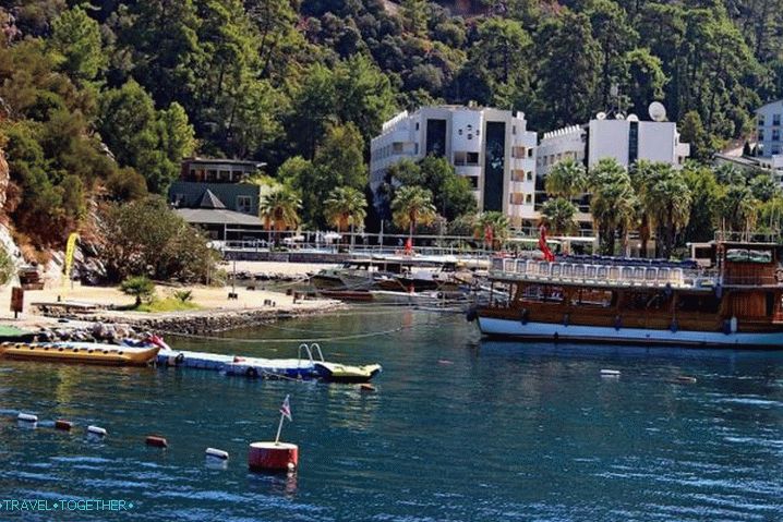 Weather in Marmaris in August - Turunc Bay