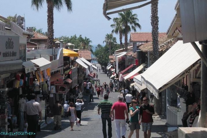 Side, Torgovaya street of the city