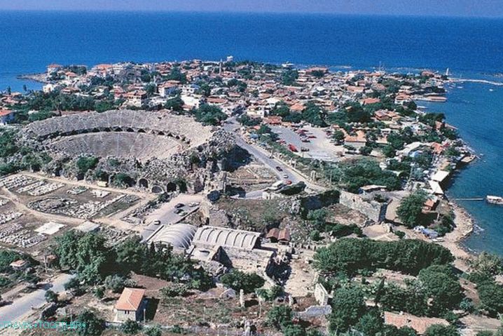 Side, View of the old city