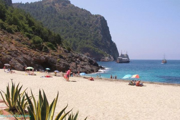 Weather in Alanya in December - Cleopatra Beach