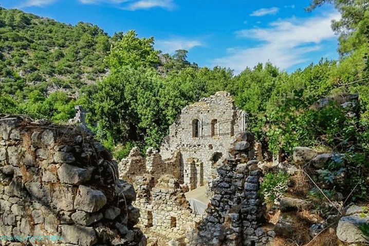 Kemer, the Ancient City of Olympos