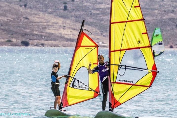 Weather in Side in July - Windsurfing in Side