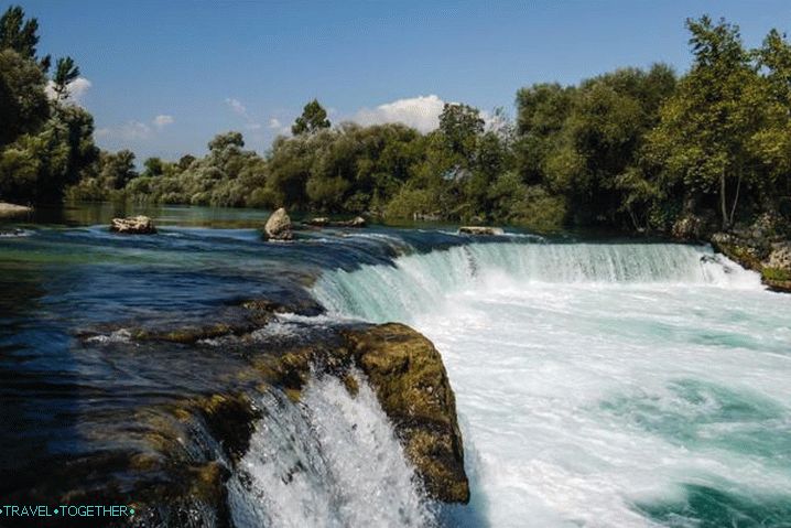 Weather in Side in June - Manavgat Falls