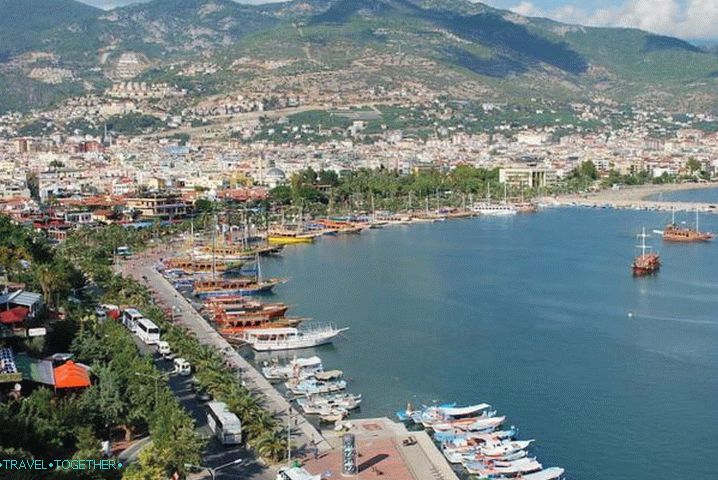 Alanya, mooring for yachts