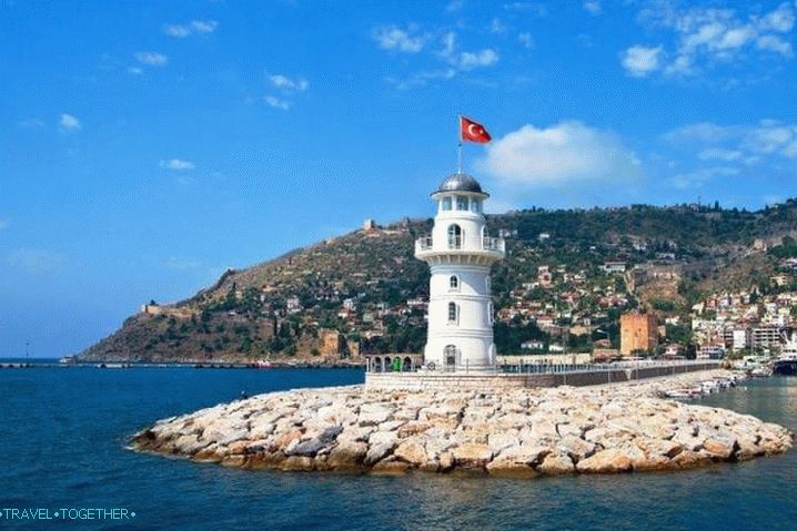 Alanya, the lighthouse