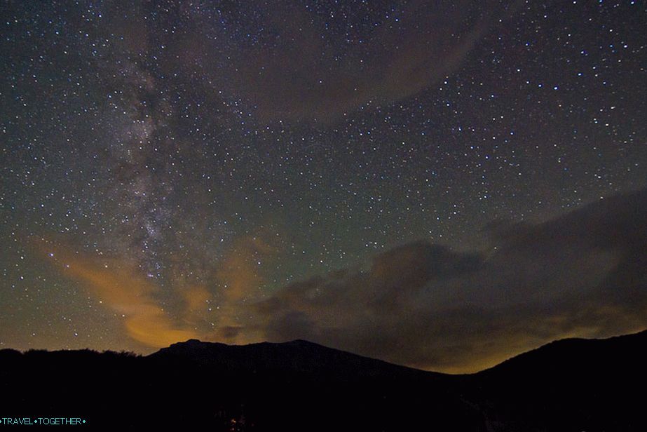 Starry sky of Crimea