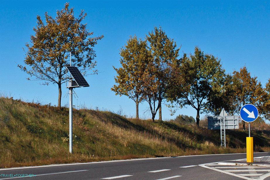 Solar battery in Poland